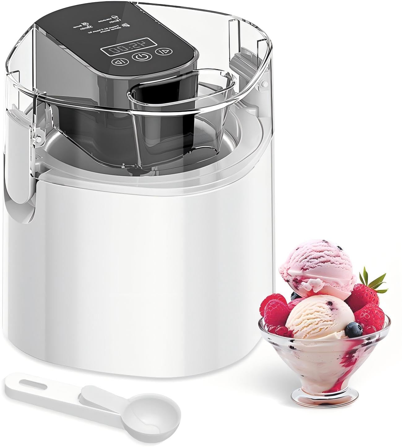 Ice Cream Machine，Ice Cream Maker, Frozen Yogurt Machine