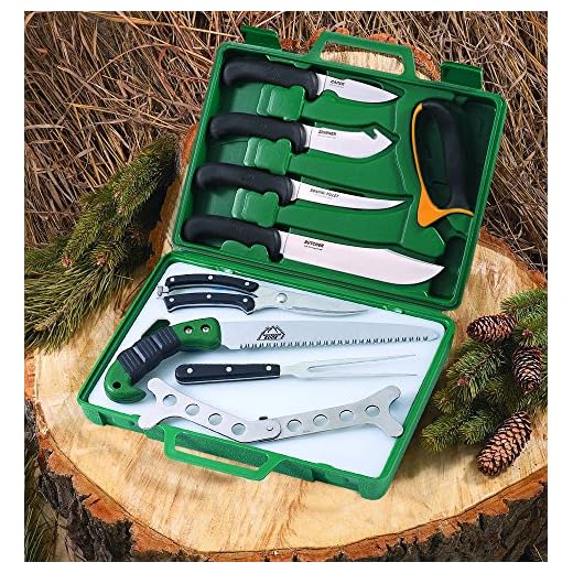 Outdoor Edge Game Processor Butcher Kit with Carrying Case, PR-1