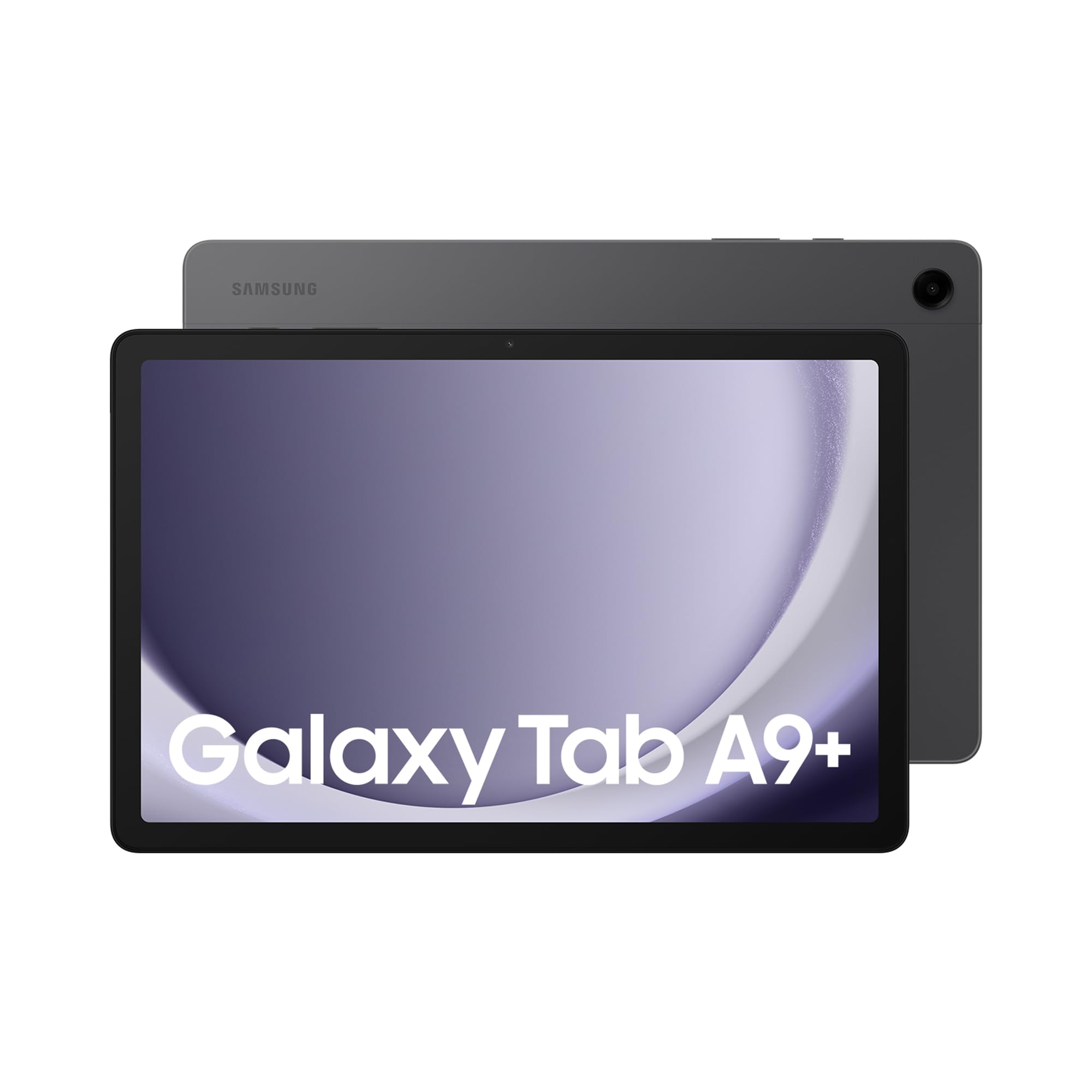 Samsung Galaxy Tab A9+ Tablet Android, 256 GB Almacenamiento, WiFi, Pantalla 11”, Sonido 3D, Gris Oscuro, con 1 Año de Garantía Adicional (Versión Española)