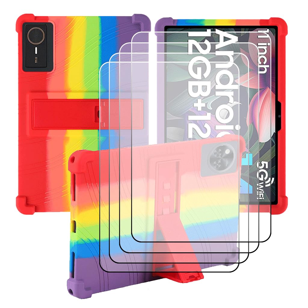 Funda para Lenovo Yoga Tab Plus Gen 2 con 4 Protector Pantalla, Y3