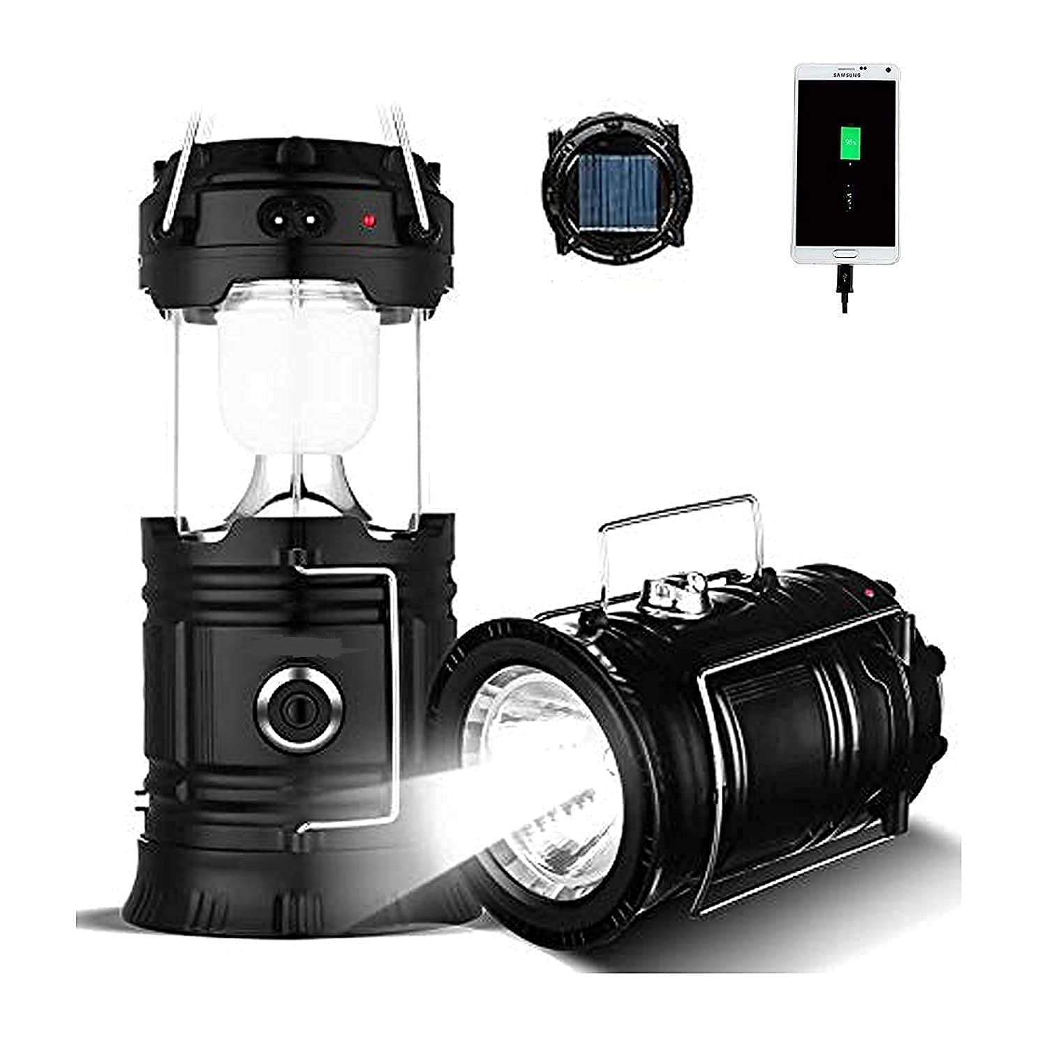 ELITE OFFERING Rechargeable Solar and Charging LED Lantern Light Battery Bulb, Portable Camping and Home Emergency Lights with 2 Power Sources High Light Travel Battery (Assorted Colour) (B09BR6T2DY) Amazon Price History, Amazon Price Tracker