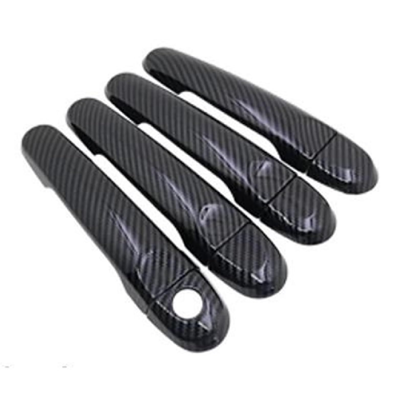 Csspdm Style4 Car Carbon Fiber Style Outer Door Handle Cover Exterior Stickers For Nissan For Note E12 For Versa 2013~2019(Style4)
