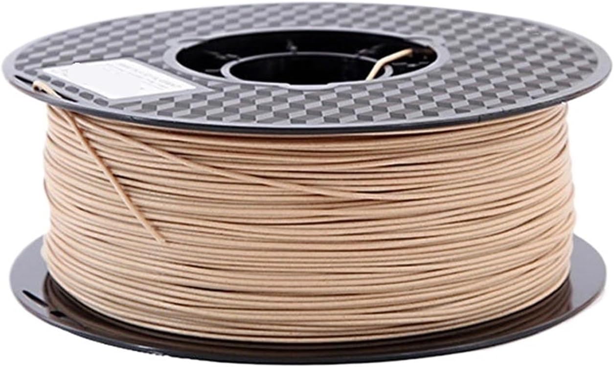 3D Printer Filament Wood PLA 1.75mm 1KG Printing Materials 250G Plastic Wooden Filamento(Light wood-500g)