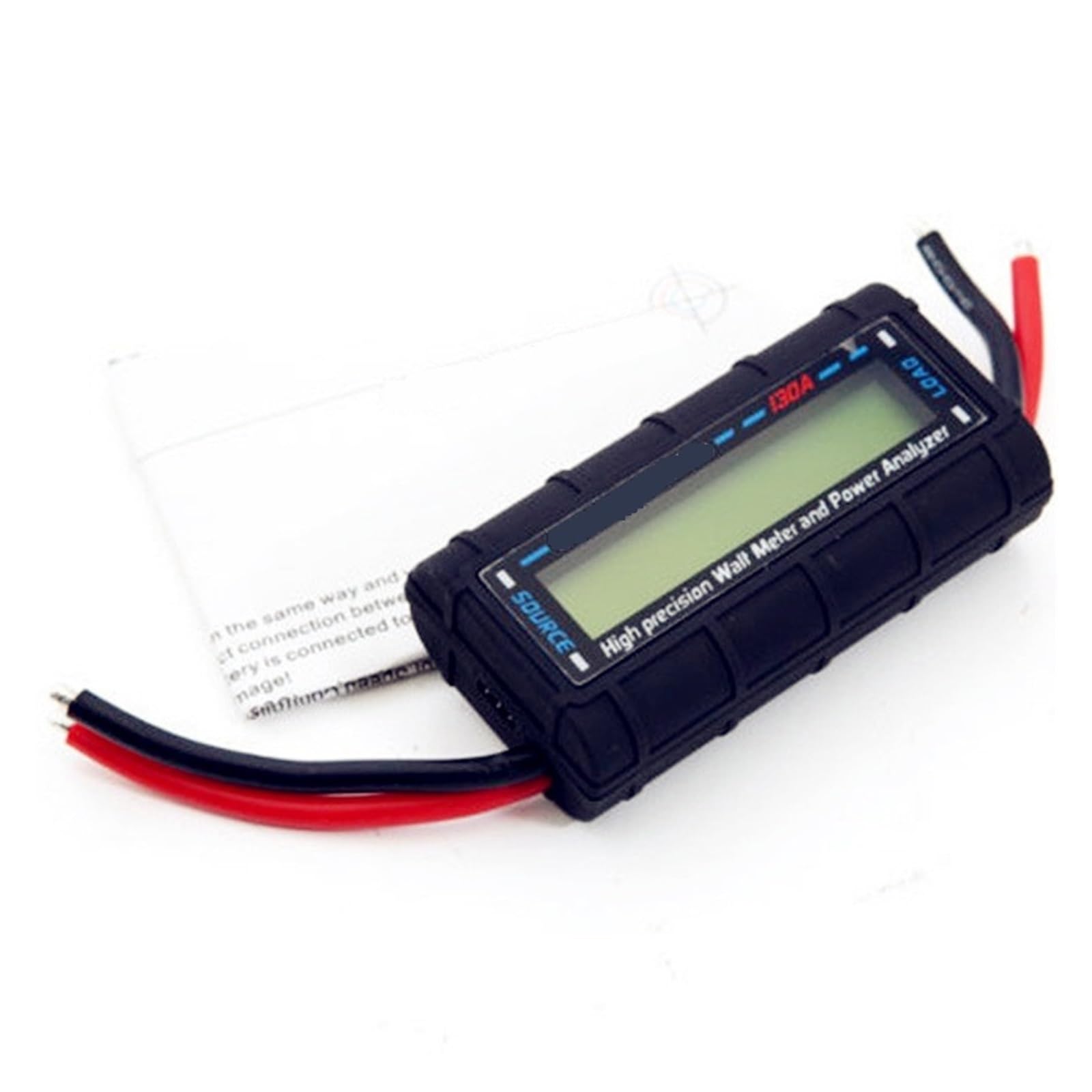 130A 60V cyfrowy wyświetlacz LCD bezprzewodowy Tester baterii watomierz moc Volt Amp Monitor analizator dla Model RC samolot