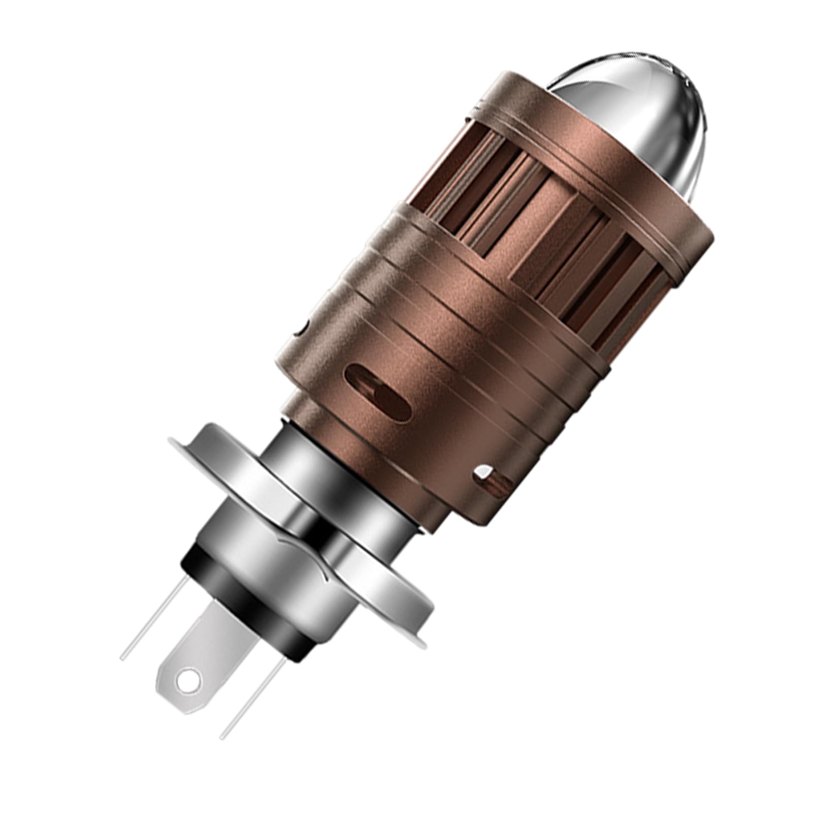 Solariana LED Headlight Bulbs High and Low Beam, Replacement LED Headlight Bulbs, Aluminum Alloy Motorcycle Lights Bulb Backup for Night Driving Safe, Long Distance Lighting