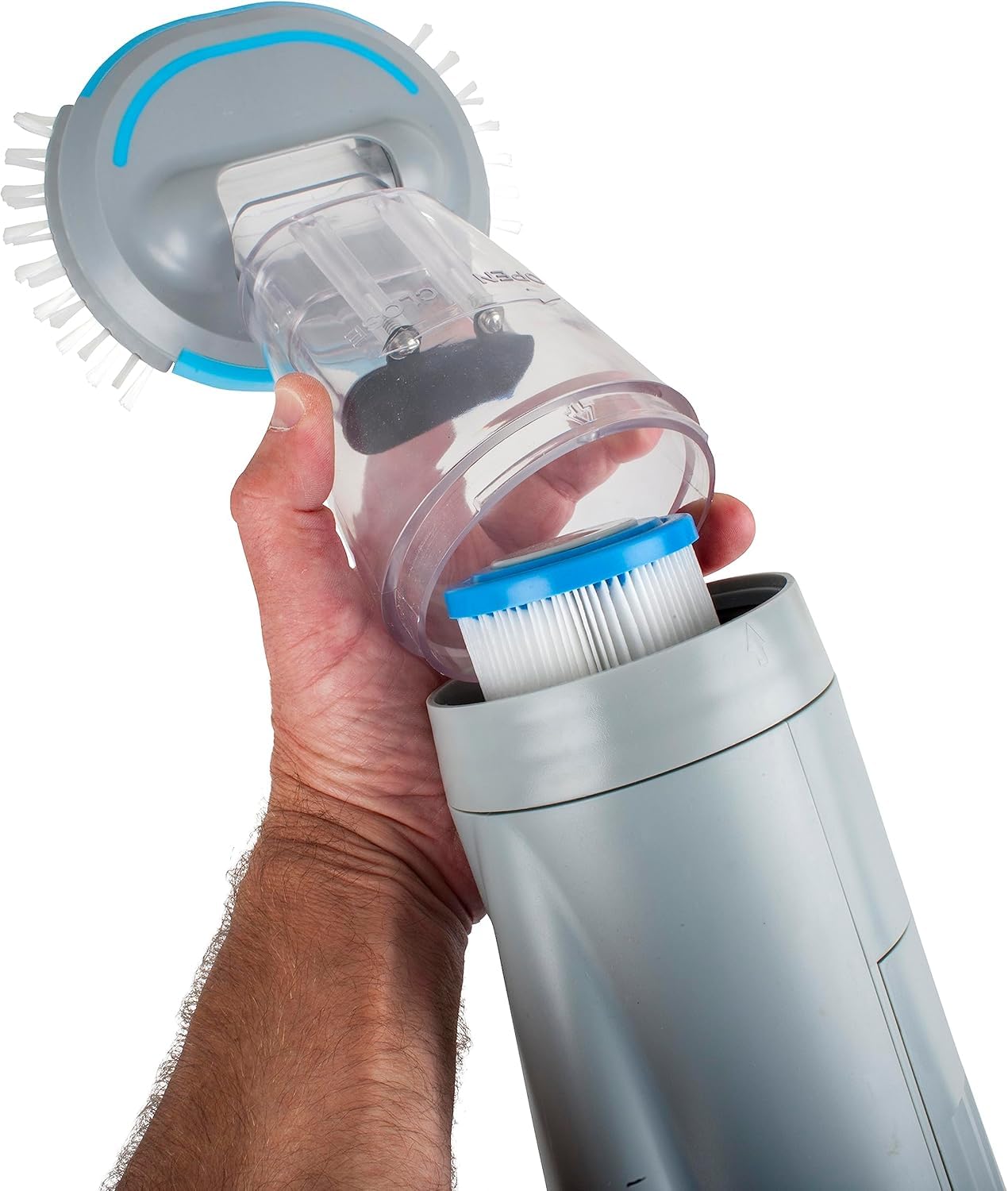 Gre CSPAN Health Vac Nettoyeur de Fond Batterie spas et piscines Hors Sol Sol