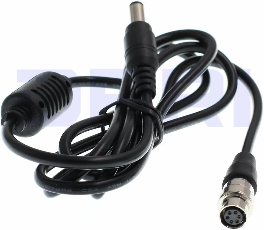 12V DC to 6Pin Hirose Cable for AF100 GH2 Power B4 2/3" Fujinon Nikon Lens