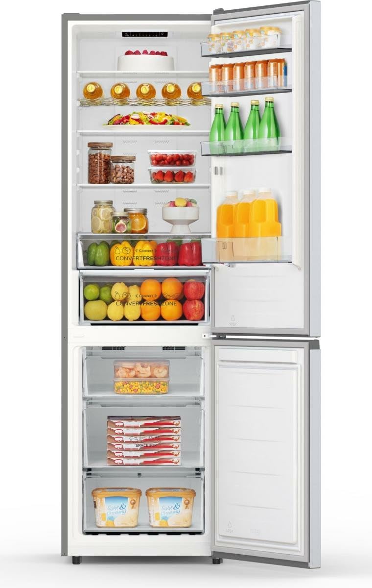 Gorenje NRK620AA1XL4 lodówko-zamrażarka/wolnostojąca/pojemność całkowita 336 l/35 dB/EEK: A/NoFrost Plus/CrispZone z funkcją HumidityControl/FastFreeze/sprężarka inwerterowa/(szer. x wys. x gł