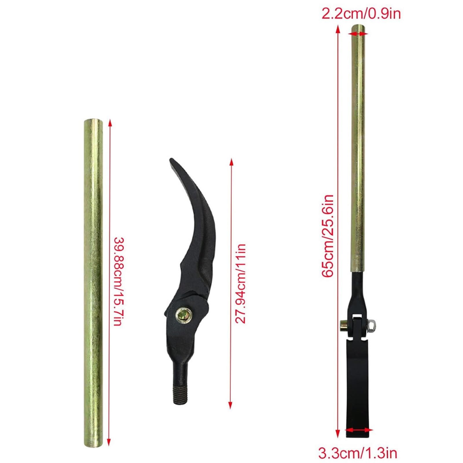Herramienta tensora de alambre para vallas, mango tensor de 40 cm, extractor de alambre de púas de acero, herramienta de reparación rápida de valla para línea de esgrima, ajuste de alambre y solución