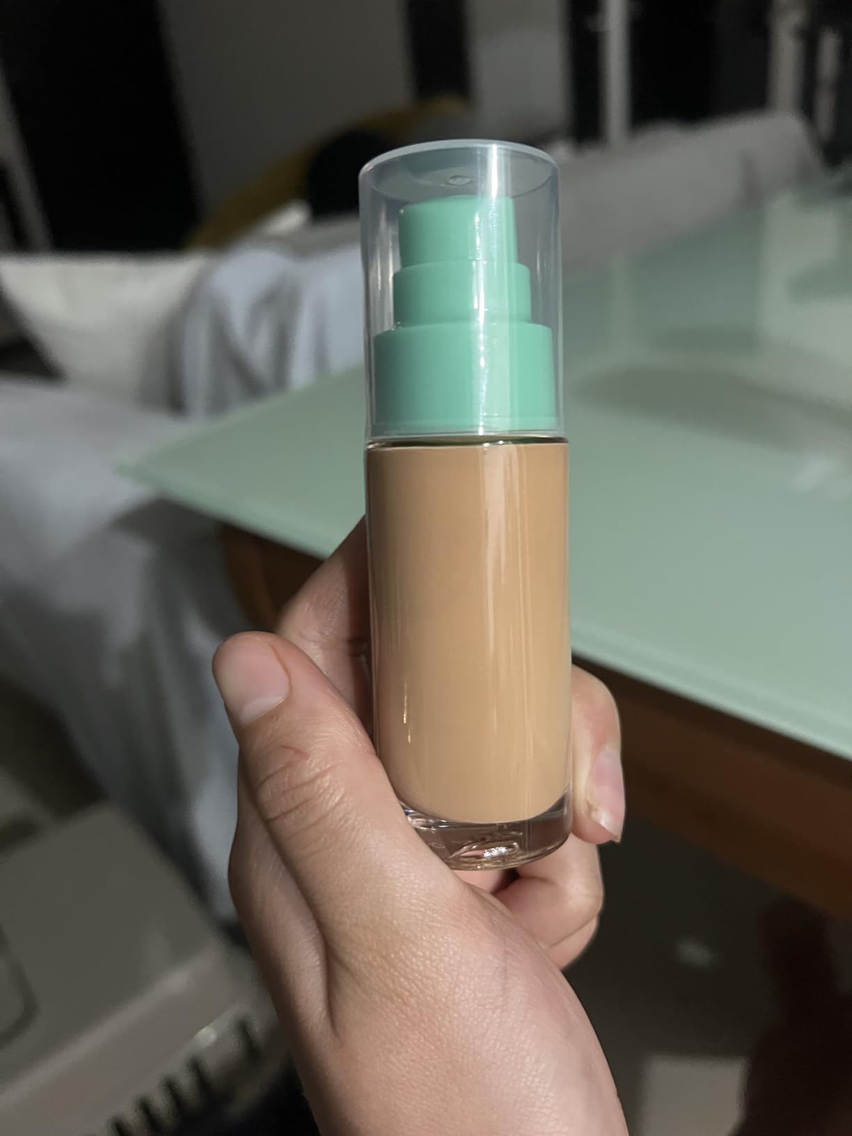 Almay Clear Complexion Acne Foundation Makeup with Salicylic Acid, Medium Coverage, Soft Matte Finish, Hypoallergenic, Cruelty- & Fragrance-Free, Dermatologist Tested, 100 Ivory, 1 fl oz