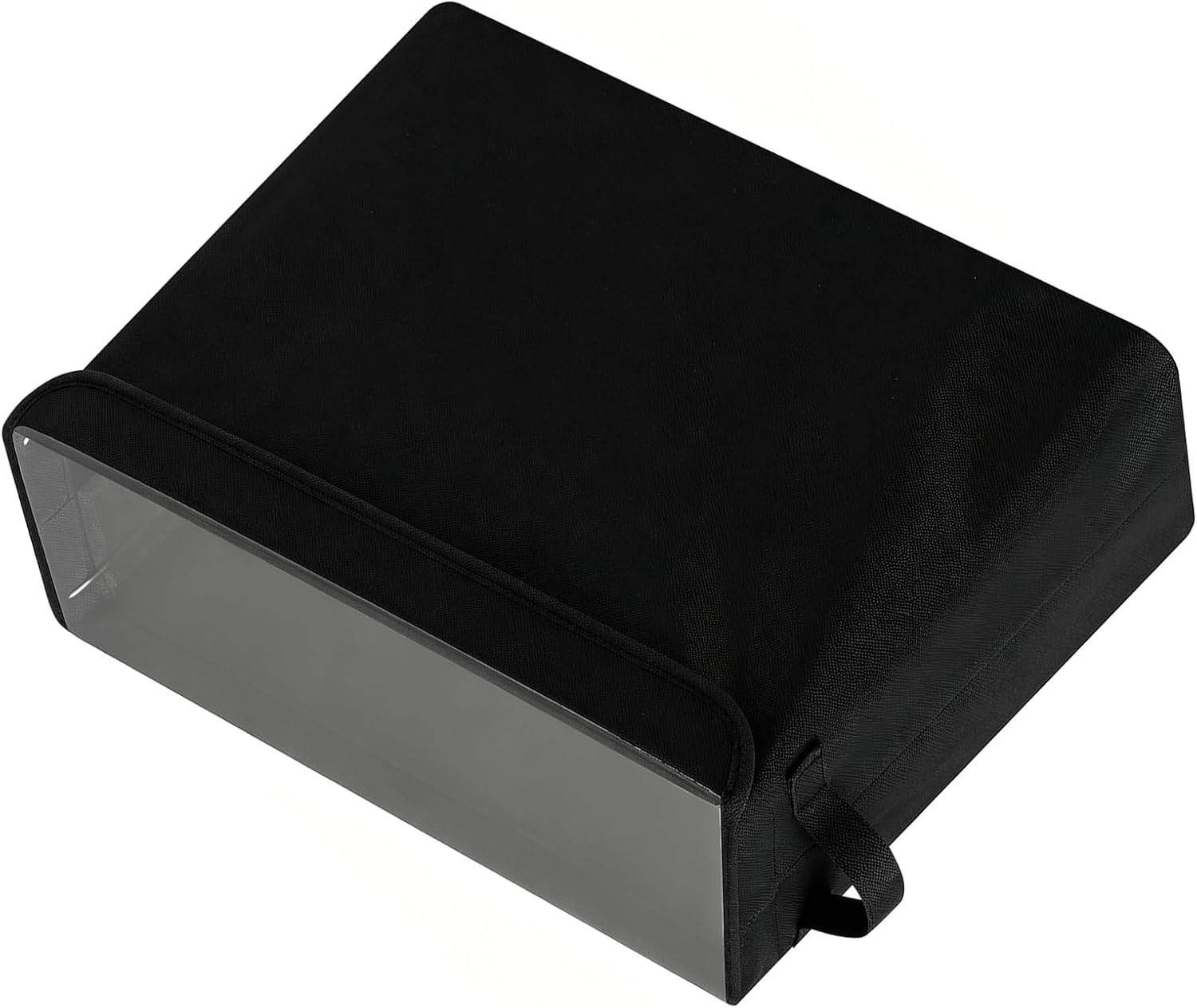 Space Saving Toilet Papers Storage Basket with Clear PVC Lid