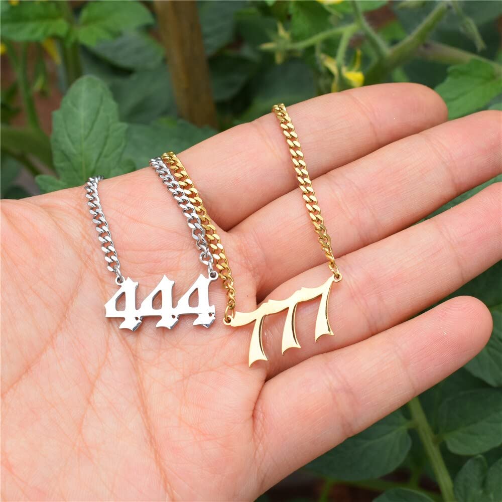 Amazon.com: Cadena cubana 111 222 333 444 555 777 888 999 1010