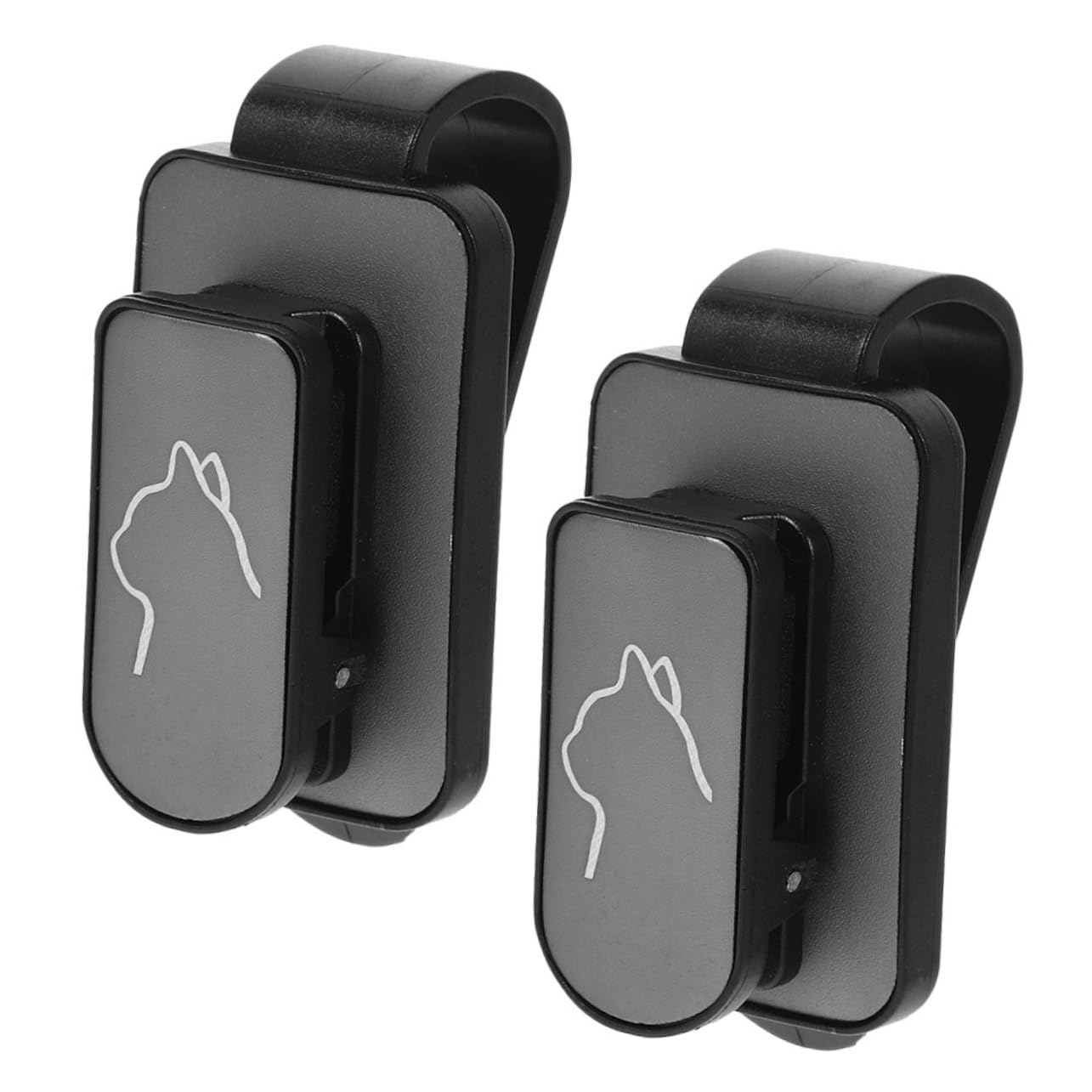 iplusmile 10pezzi Clip Porta Occhiali da Sole per Auto Supporto Visiera Design Elegante e Compatto e Carte Facile Installazione e Accesso Veloce
