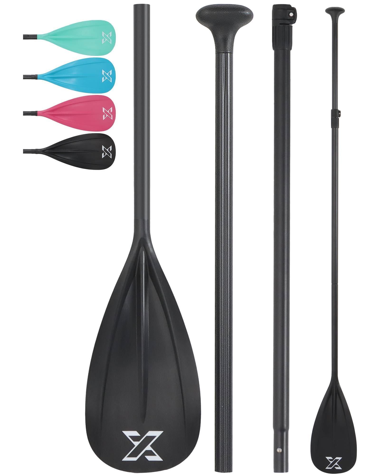 ZLX Remo de Sup de Aluminio Ajustable - Peso Ligero, Mango ergonómico en T, Montaje rápido y Cuchillas duraderas