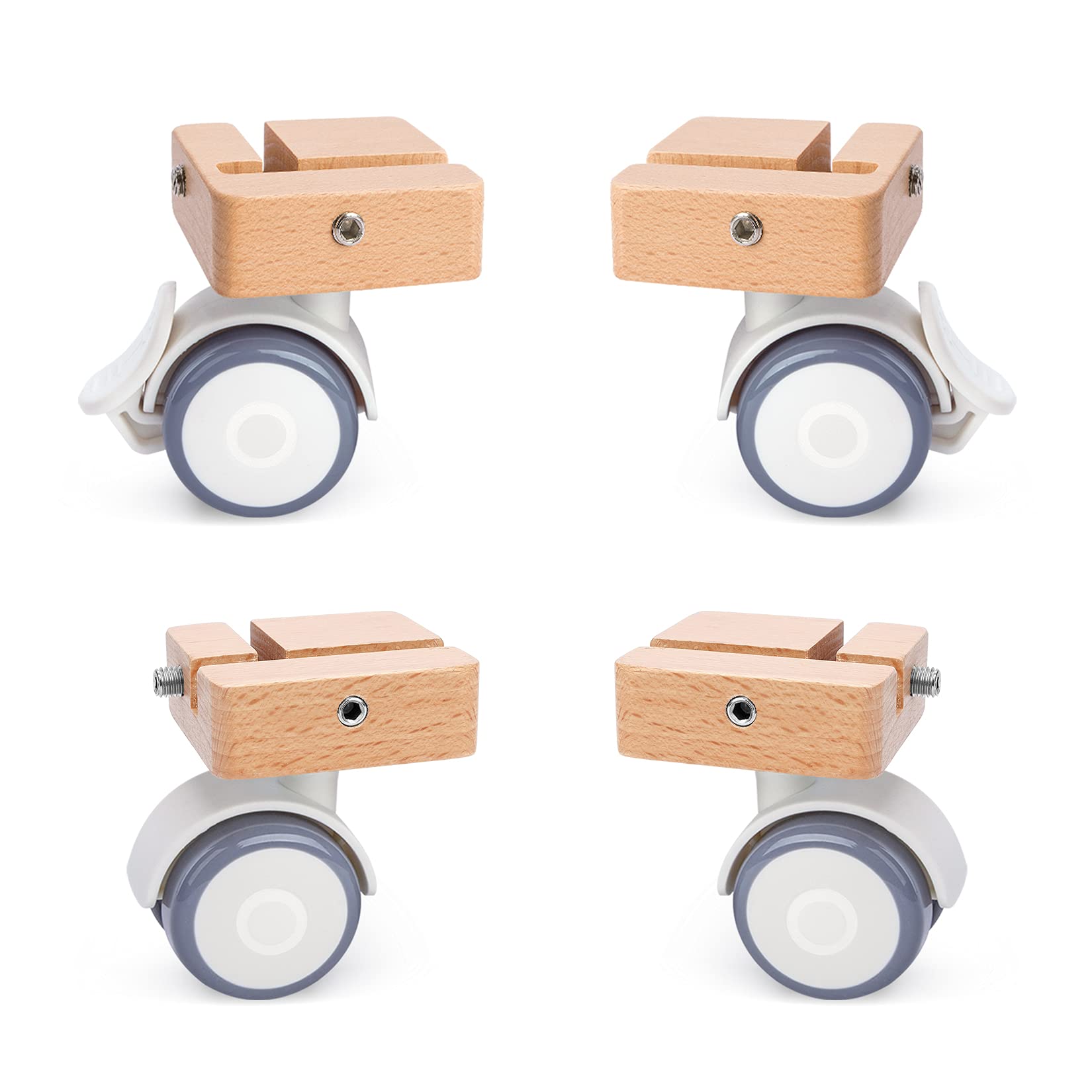 NiteangelSupplement Universal Wheel - Fits for Niteangel Bigger World - MDF Aspen Hamster Cage to Move Your Hamster Cage Simply (Burlywood, for Niteangel Bigger World - Top Opening Door)The Forest Stewardship Council