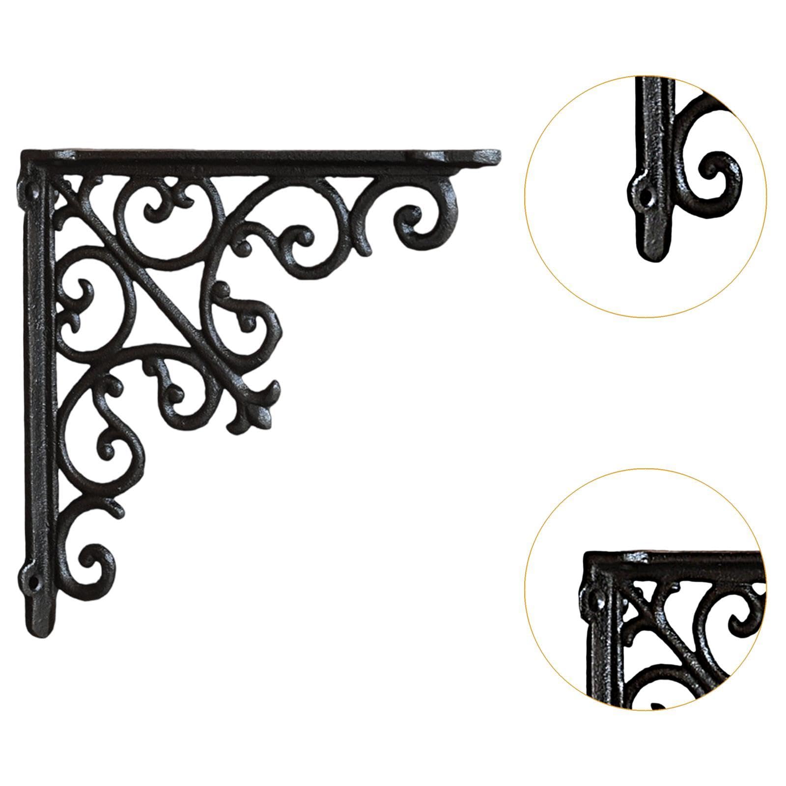 Soporte Decorativo para Estantes, Soporte para Estantes, Soporte para Estantes, L