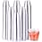 JOLLY CHEF 500 Pack Plastic Shot Glasses 1 oz Disposable Cups 1 Ounce Tasting Cups Party Cups Perfect for Thankgiving Halloween Christmas Parties