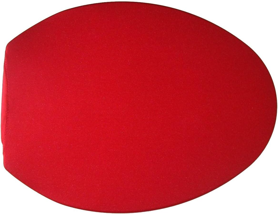 Spandex Fabric Cover for a lid Toilet SEAT fits on Round & Elongated Models - Handmade in USA (Blue Navy) : Home & Kitchen