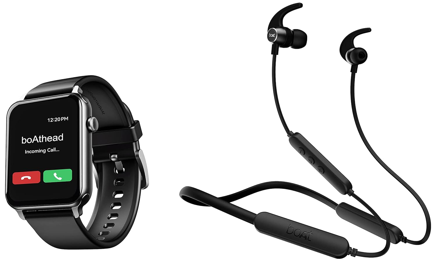 boAt Wave Call Smart Watch, Smart Talk with Advanced Dedicated