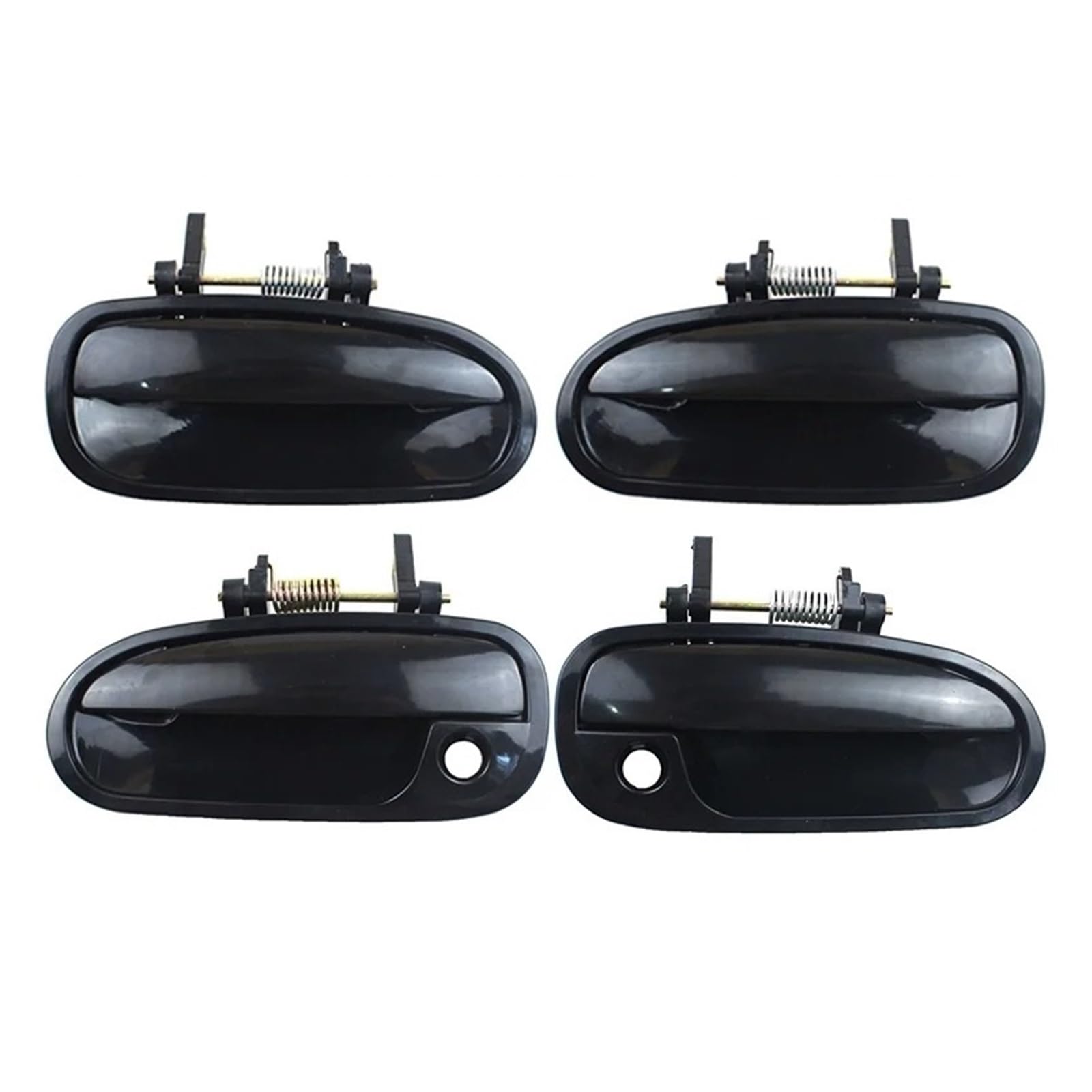 KLKWSFGFZK Outside Car Door Handle for Civic EK3 1996 1997 1998 1999 2000 4PCS Car Outside Exterior Door Handle