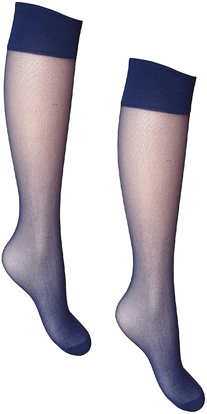 2 Pairs Women's Socks Knee-High
