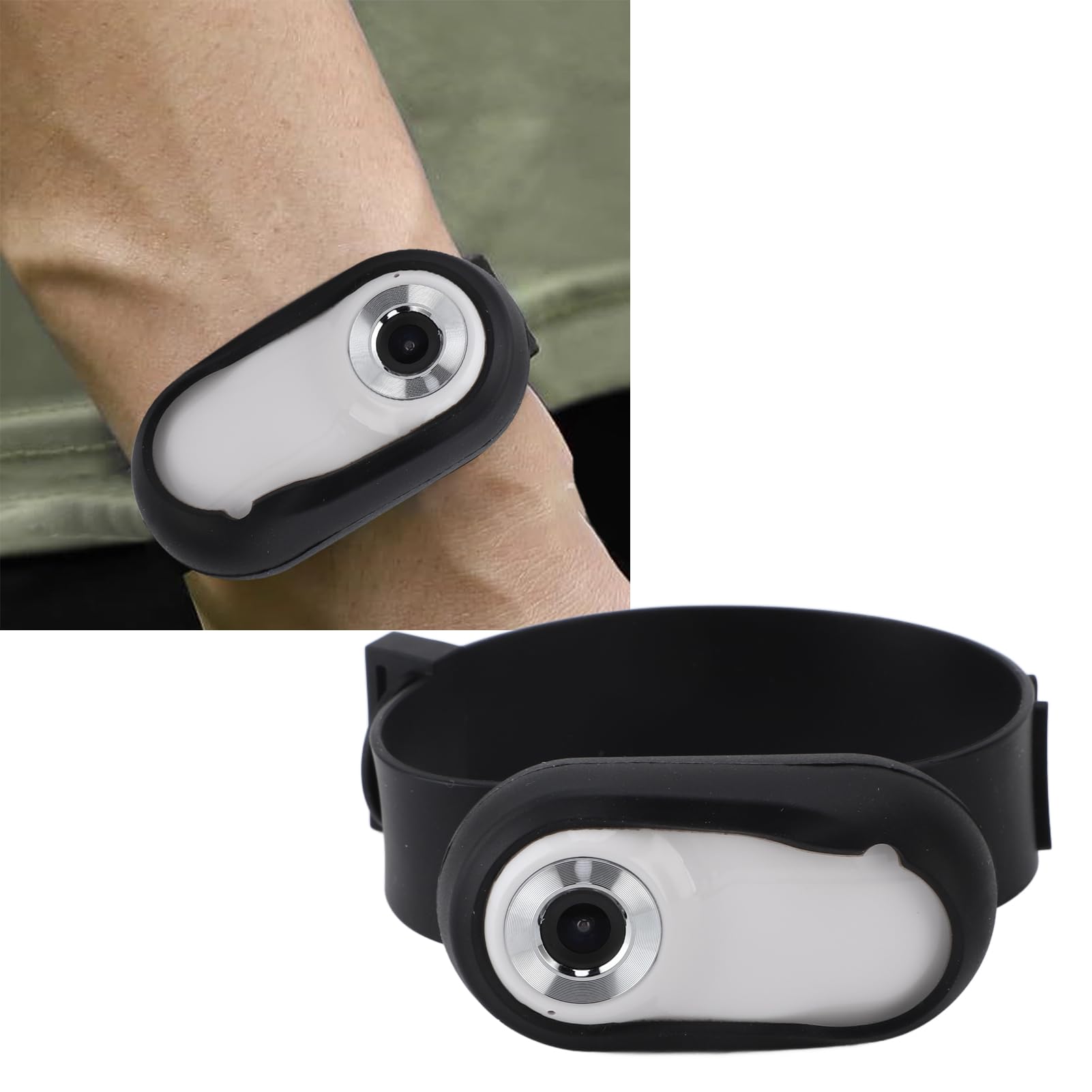 Zunate Cámara para Collar de Gato, 1080P sin WiFi, Cámara para Collar para Mascotas, Mini Cámara de Acción para Grabaciones de Vídeo, Cámara para Collar de Perro con Gran Angular de