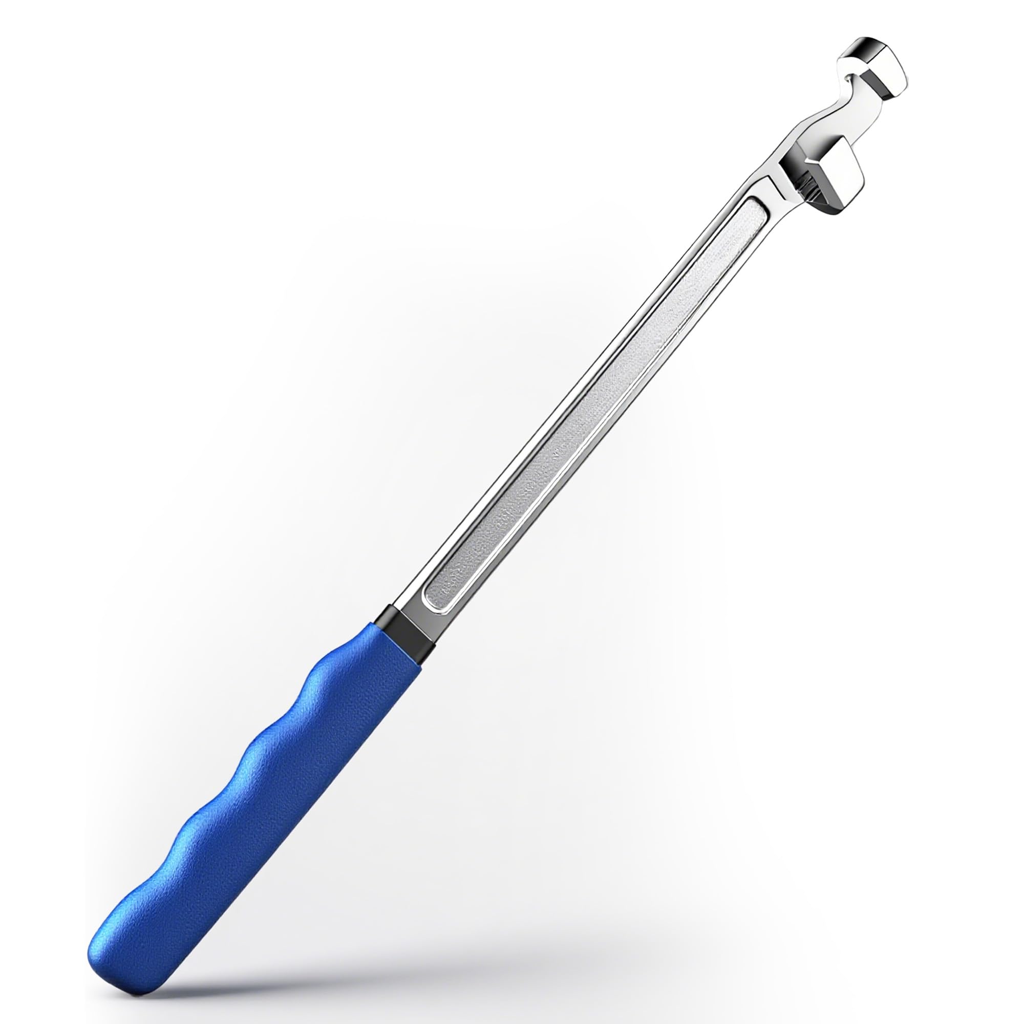 Yozaiuui Silver Heavy Duty Spanner Extender Bar: 15 Inch Long Wrench Extender Steel Wrench Extension Bar Extra Leverage Torque Adaptor For Craftsman Mechanics Diy Handyman Tightening Nuts Bolts