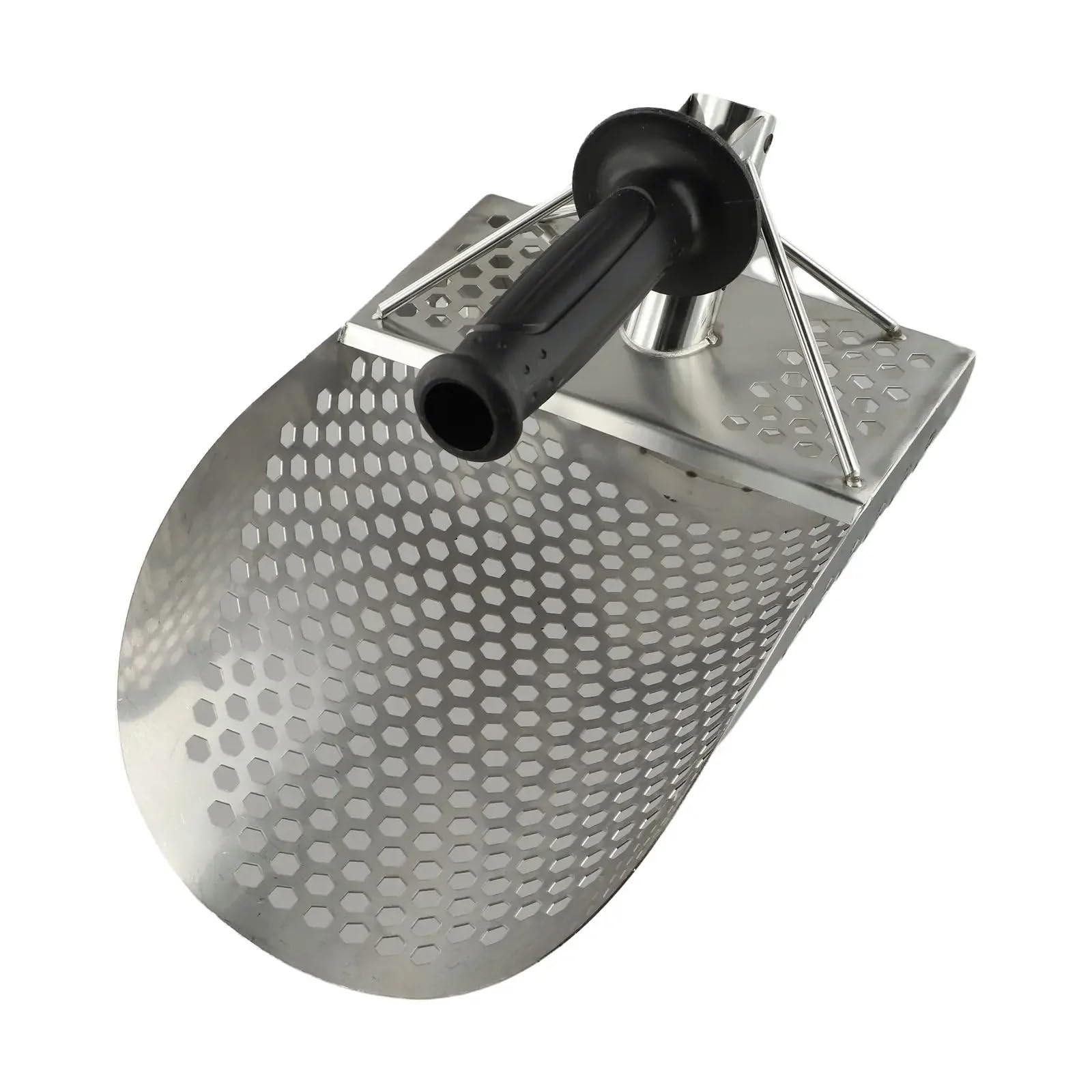 Rastrillo per pulci di sabbia Attrezzatura for la setacciatura della sabbia, tester for batterie, paletta for staccabile, rilevamento di metalli da spiaggia 1,03 m(3 sections)