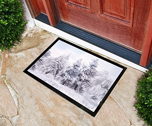 1art1 Spaß-Fußmatte „Verschwinden Sie, GEH Weg Auf Bayerisch“ – 70x50 Cm, Rutschfest, Waschbar