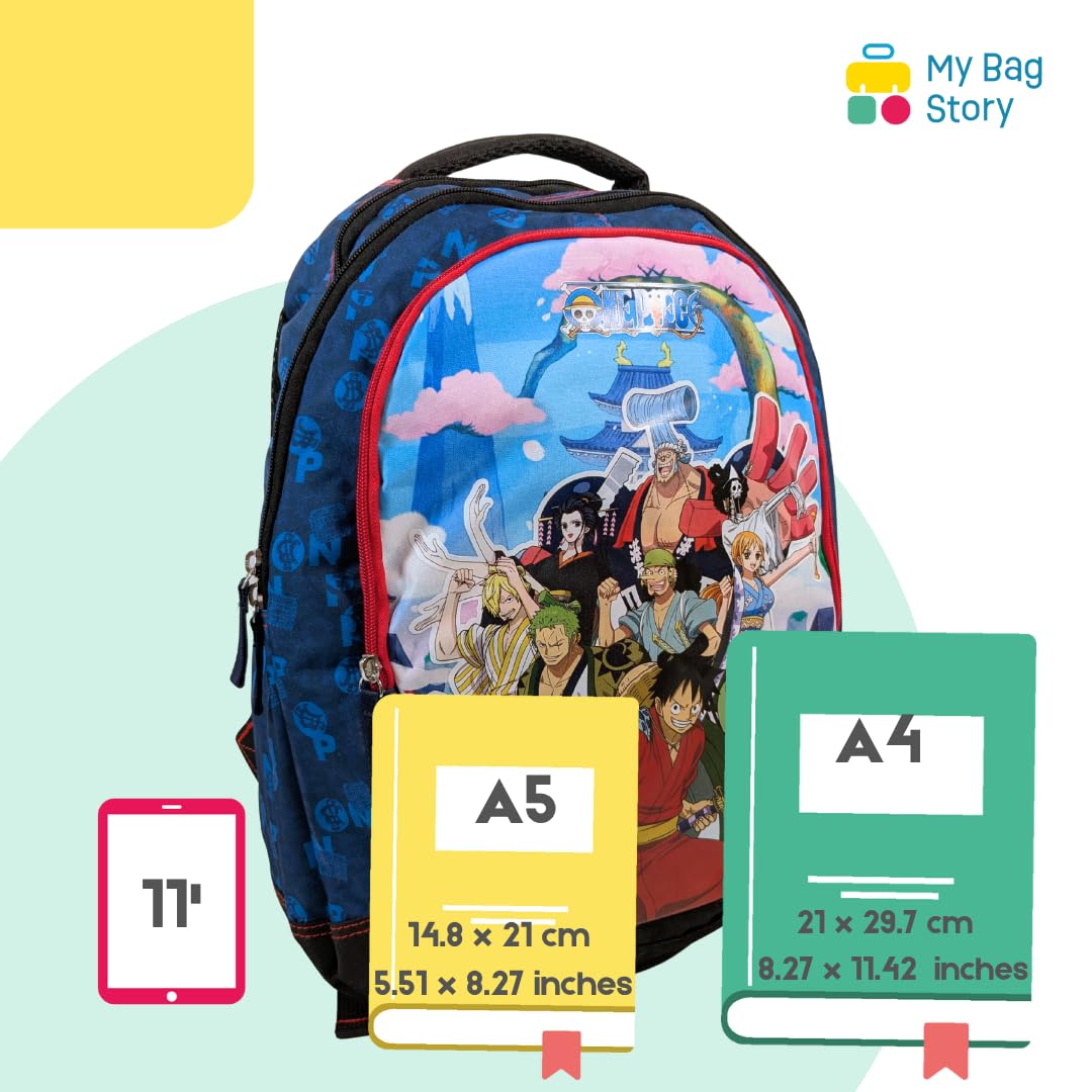 mybagstory - Mochila para niño (45 x 32 x 16 cm)