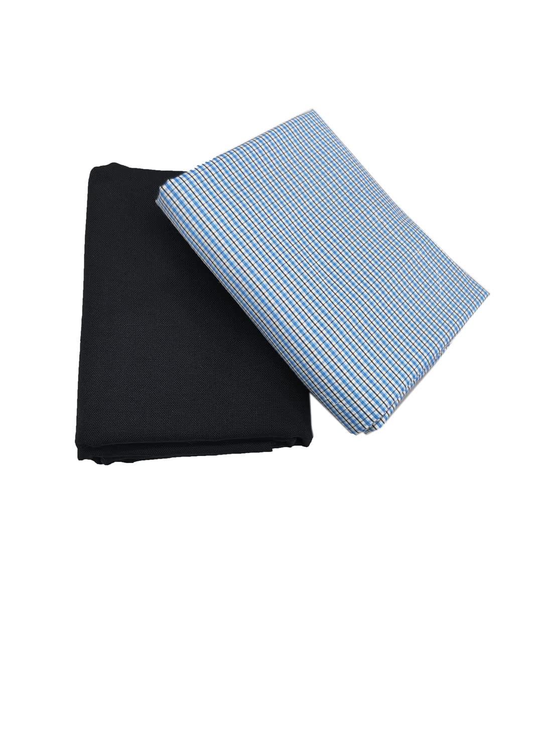 Men's Poly Blend Shirt and Trouser Unstitched Fabric Set - Gift Pack (Multicolour_Free Size) 624-image-43