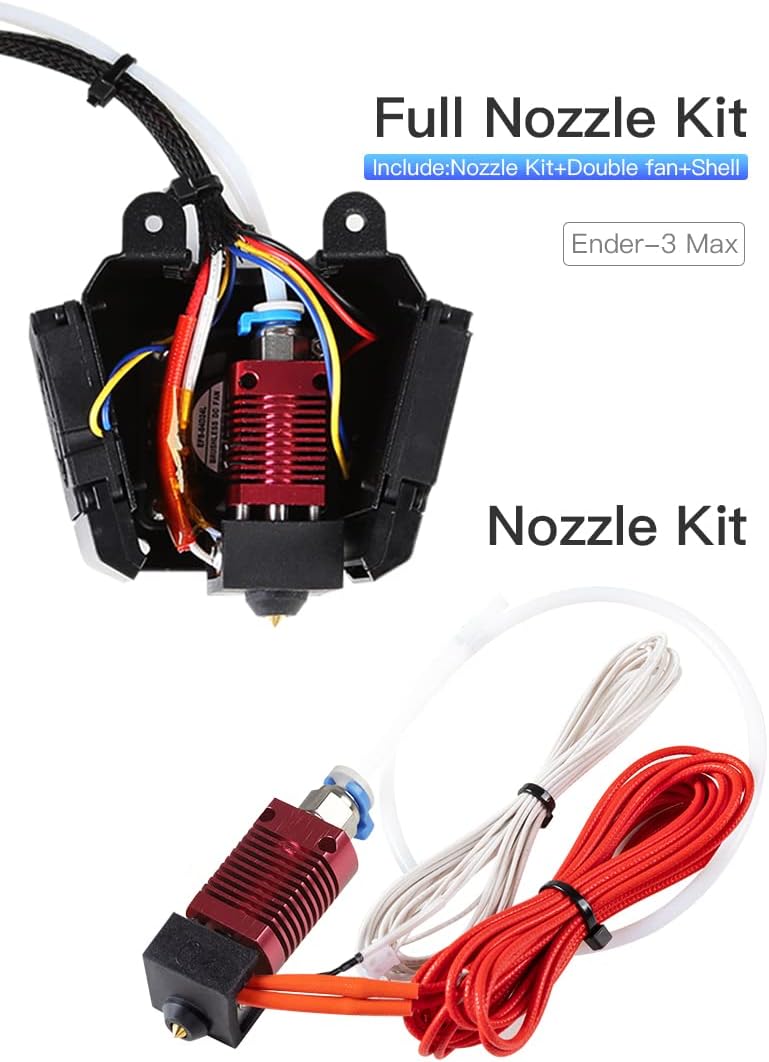 review CHPOWER Creality Ender 3 Max Full Hotend Kit, Hotend Assembly for Ender 3 Max 3D Printer