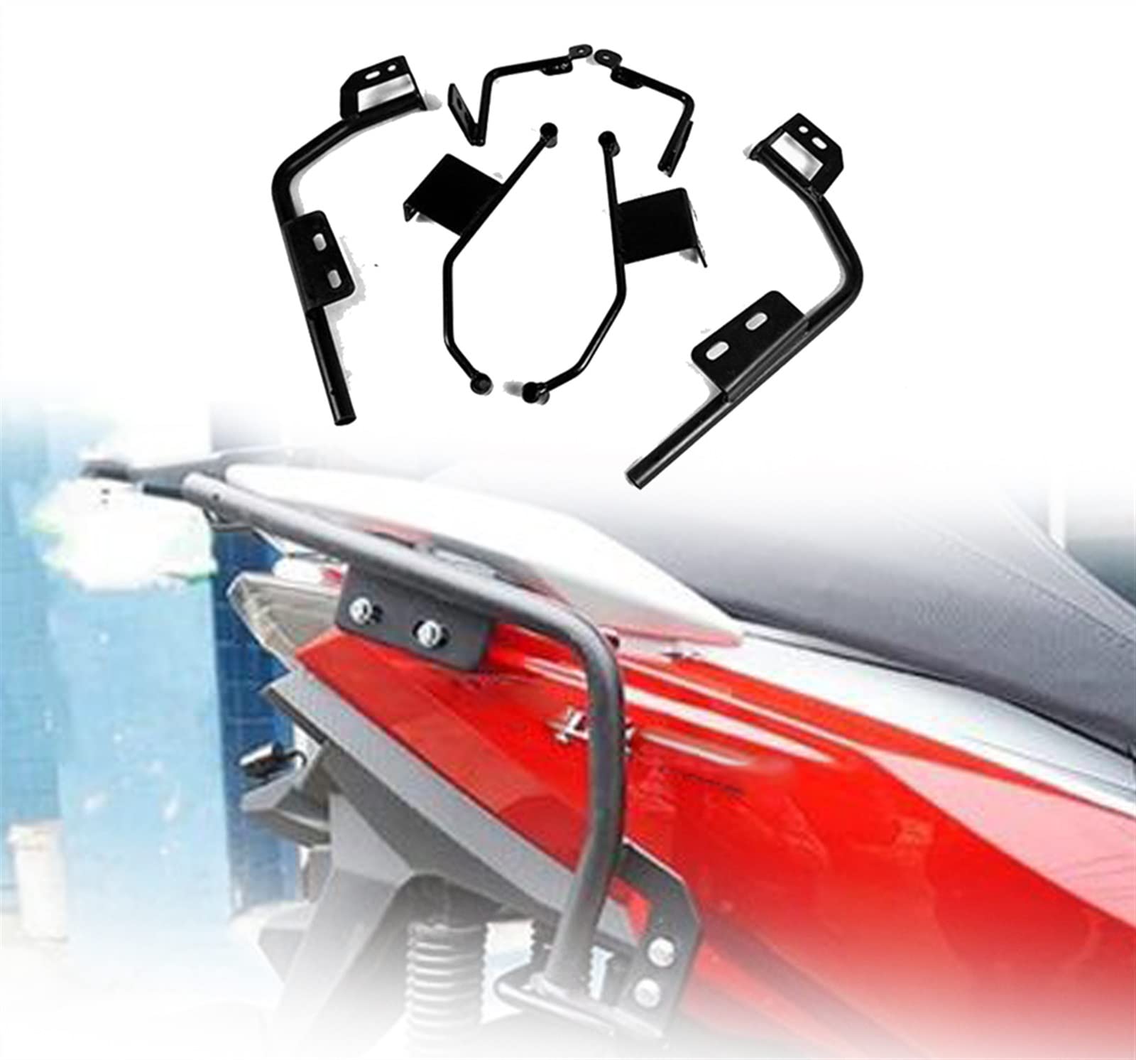 Motorrad Helmhaken Für SYM Modelle - Aluminium Halterung Für GTS CRUISYM MAXSYM