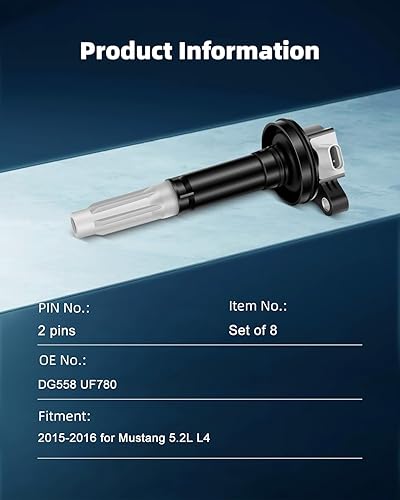 Vista 1362 de ECCPP Bobinas de encendido portátiles de repuesto para automóvil compatibles con Infiniti I30/para Nissan Maxima 3.0L V6 2000-2001 Reemplazo
