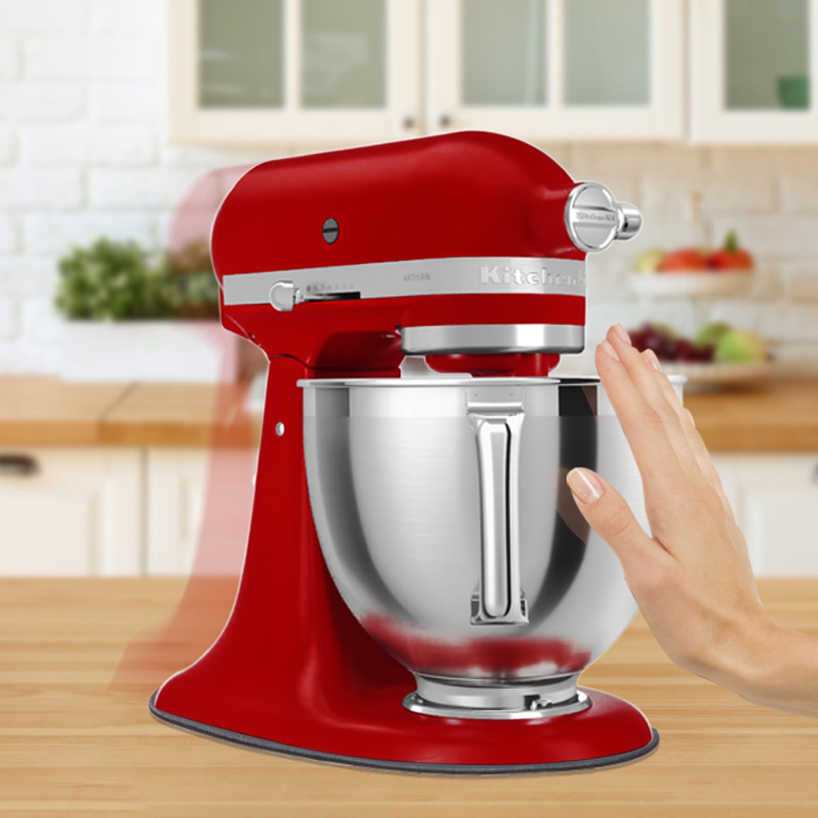 Deska Ślizgowa do Robota KitchenAid 4,3L - 4,8L, Podkładka Pod Mikser, Mata Ślizgowa do Robota Kuchennego, Mata Ułatwiająca Przesuwanie Urządzeń Kuchennych