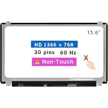 15.6" LCD Screen Replacement for Dell Latitude 15 3540 3550 3560 3570 3580 3588 3590 5550 E5550 5580 5590 5591 HD 1366 * 768 Non-Touch Display Panel