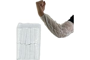 100PCS Disposable Plastic Arm Sleeves