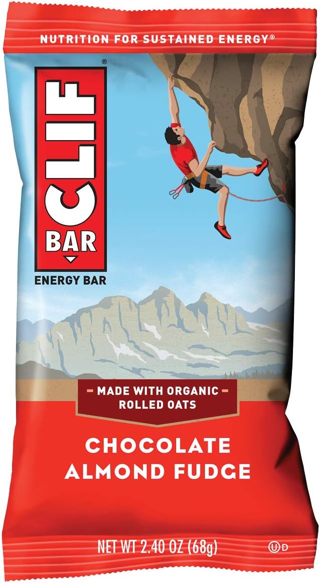 Clif Bar Chocolate Almond Fudge Clif Bar Bar (12x2.4 Oz)
