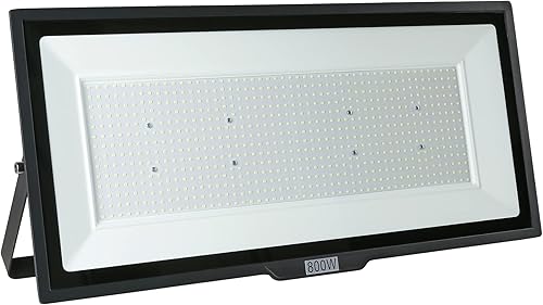 Luces LED de inundación LED para exteriores 800 W IP66 impermeable 80000 lm luz de seguridad súper brillante 6000 K luz de día blanca iluminación
