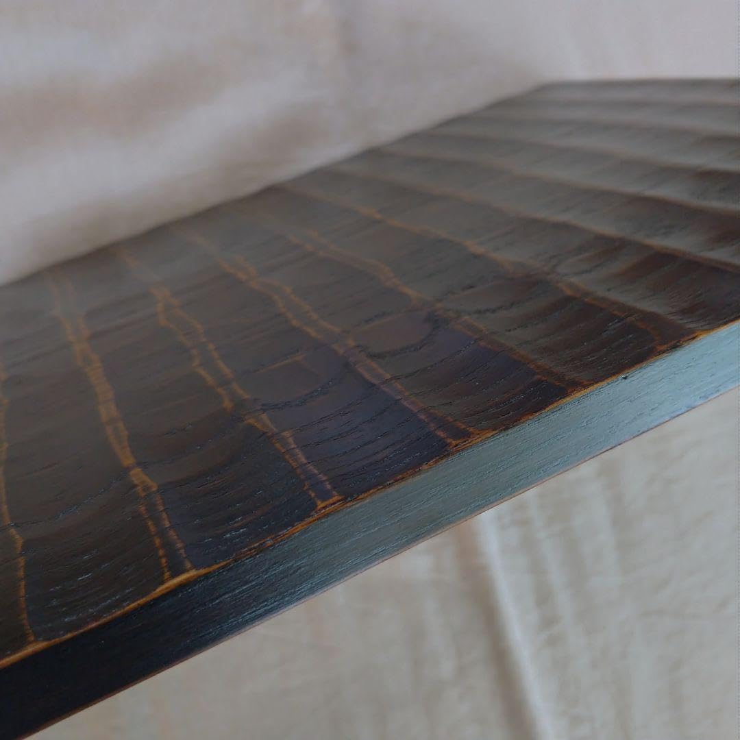 Amazon.co.jp: 大 折敷 我谷盆 お盆 木製トレー トレイ 木工 作家 中国