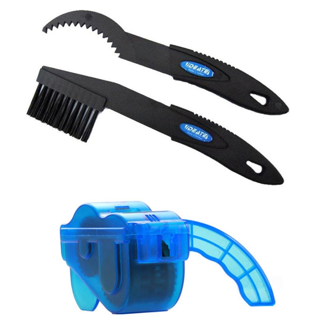 Cycling Bike Cleaning Brush Kit, Bicycle Chain Wheel Tool Cleaning