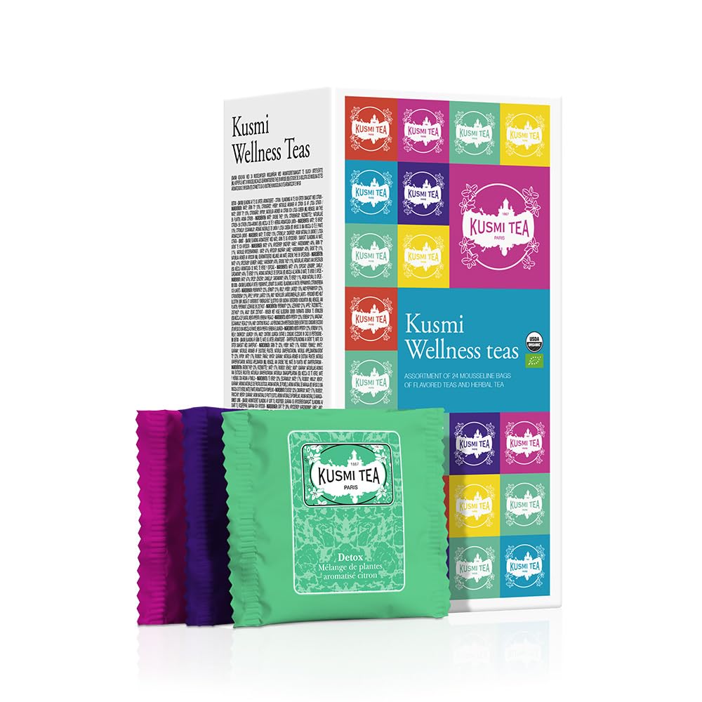 Amazon.com : Kusmi Tea - Organic Tea Gift Set - Sampler Assortment