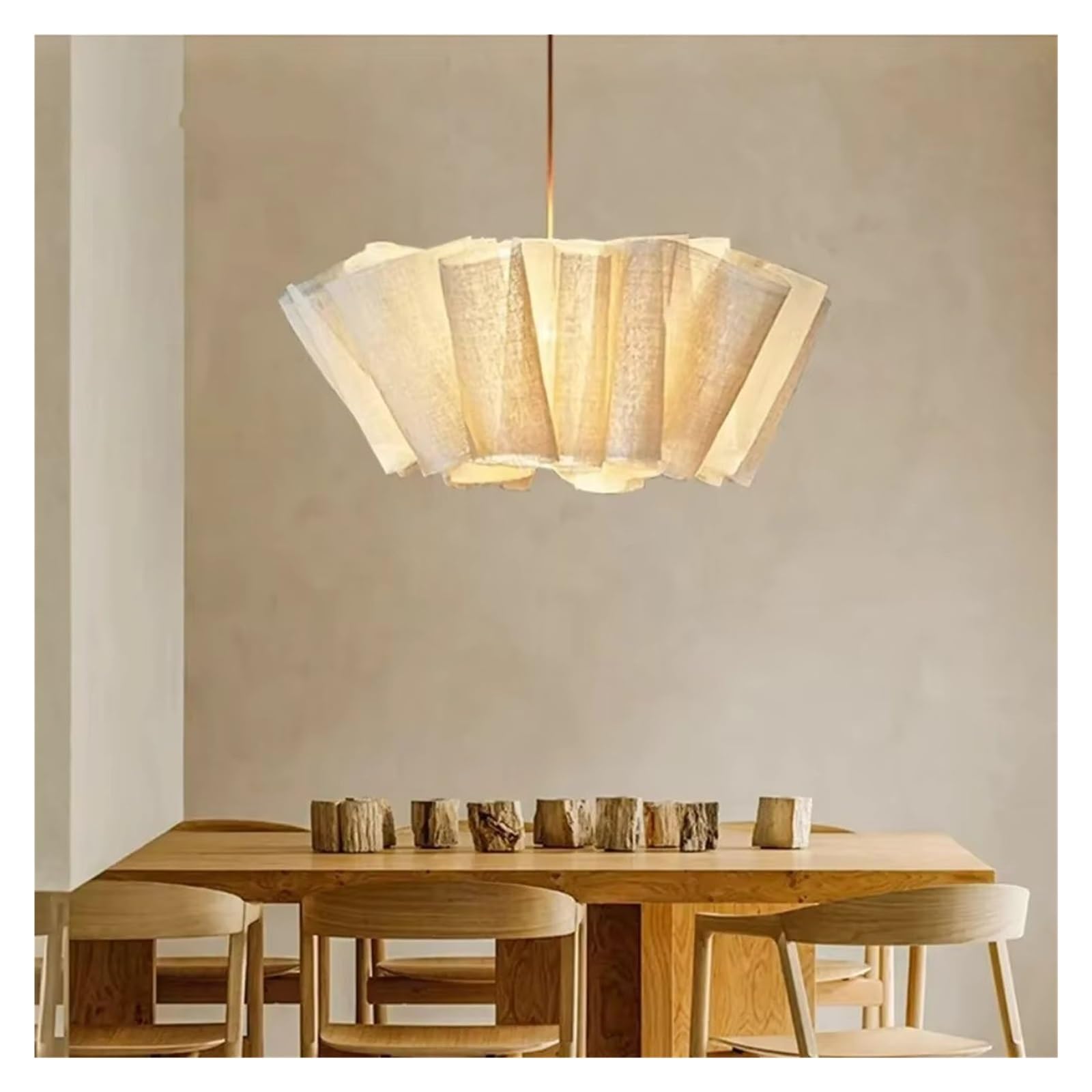 Lampadario a LED in Tessuto Nordico per Ristorante, Loft, Camera da Letto, Comodino, luci a Sospensione, Spazio