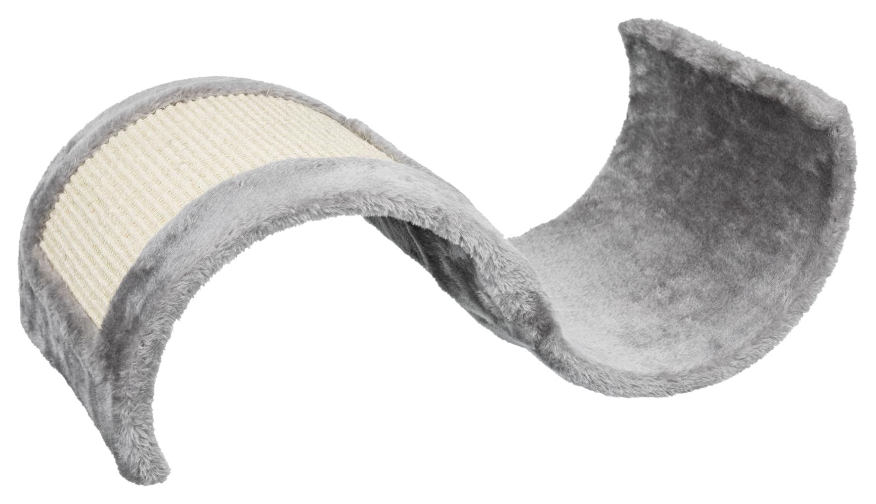 Wave wavy. 29 × 18 × 50 cm. Grey-natural