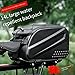 14L Hard Shell Bicycle Pannier Bag - Tear-Resistant & Water-Resistant Anti-Splash Fabric, Durable Rear Rack Bag for Commuting & Outdoor