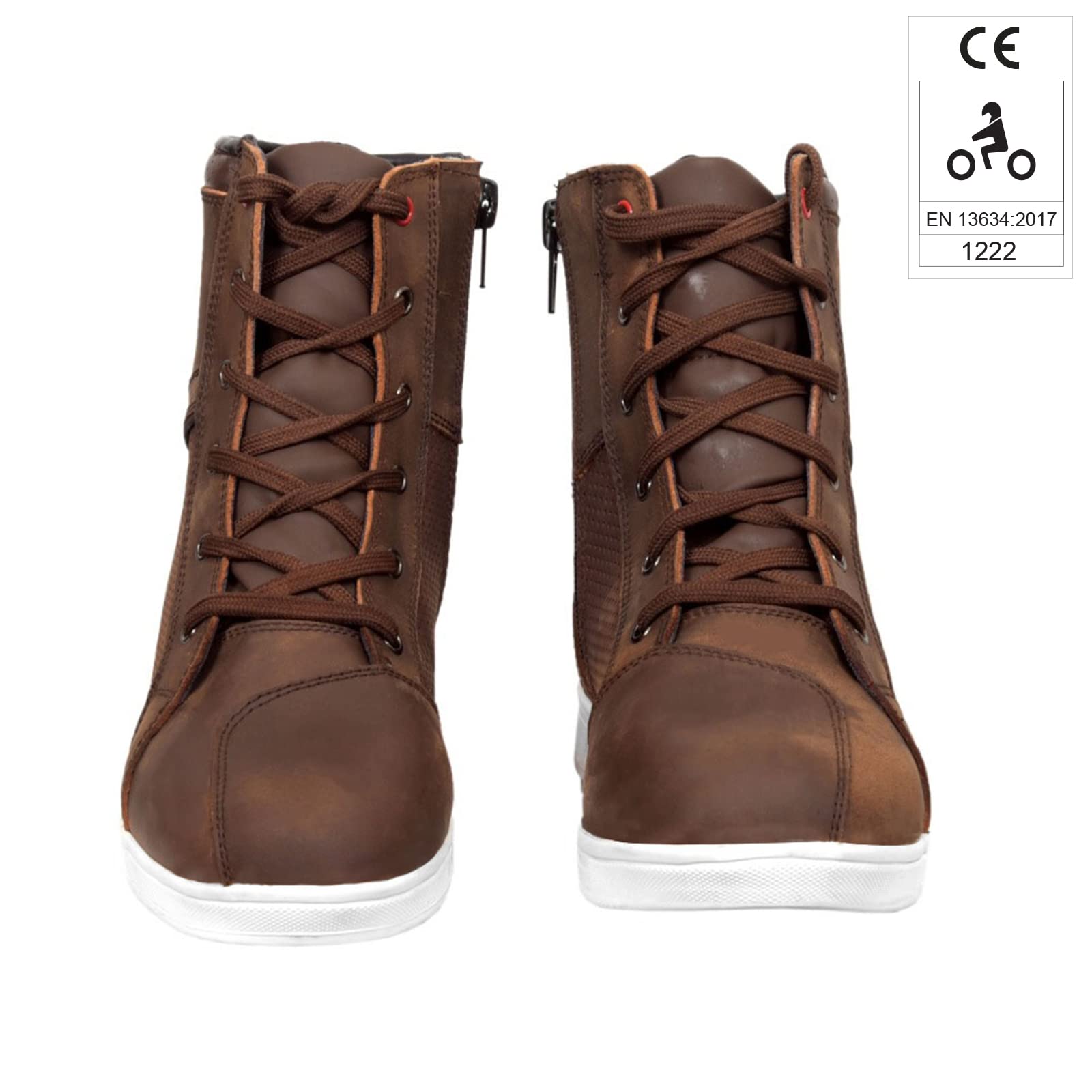 Stivali da moto moto Rider scarpe in pelle CE Armour Boot Moto Uomini Scarpe impermeabili Sneaker Moda Per Gli Uomini Ragazzi