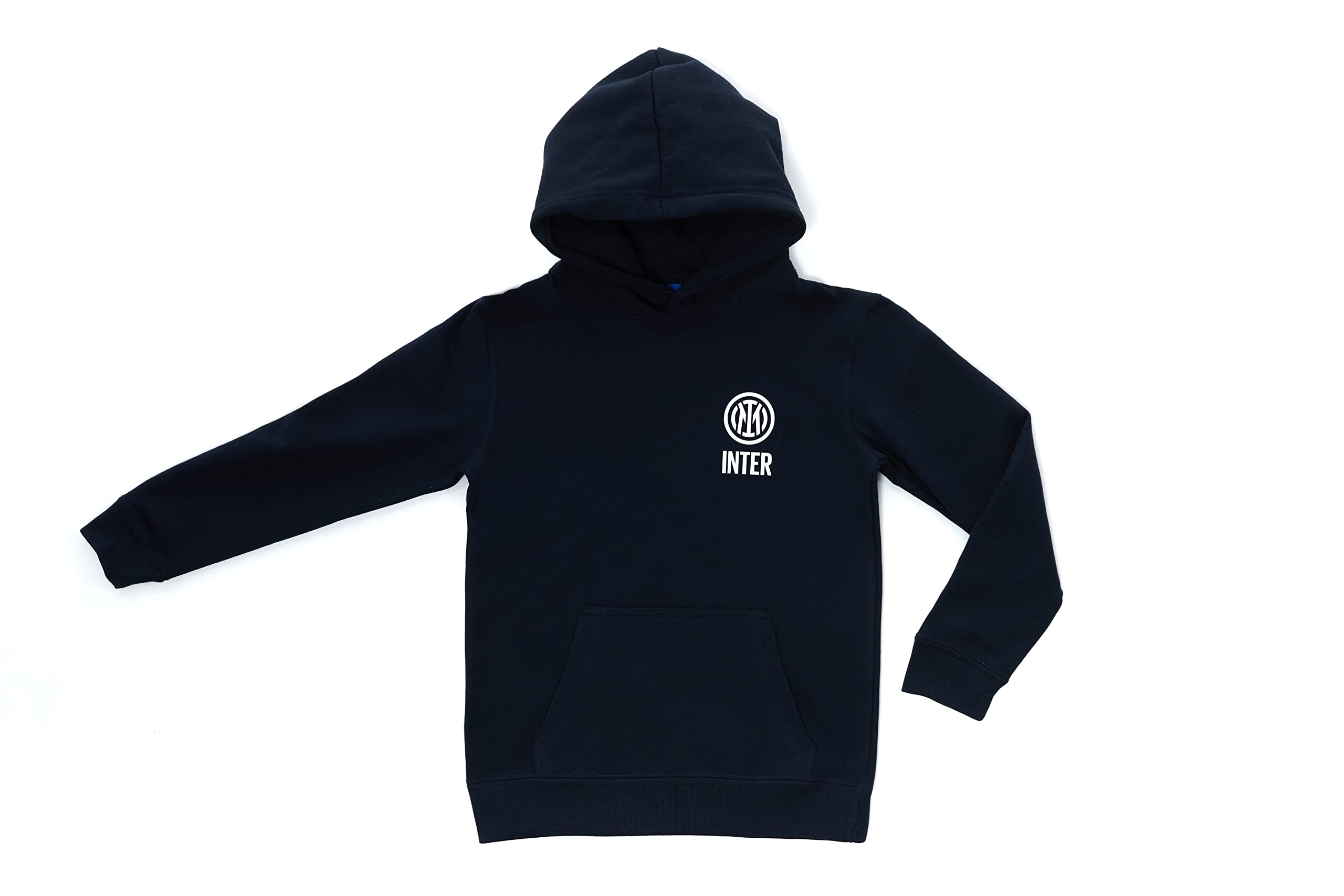 Inter Inter Hoodie Kids Navy Felpa con Cappuccio Unisex - Bambini e Ragazzi (Pacco da 1)