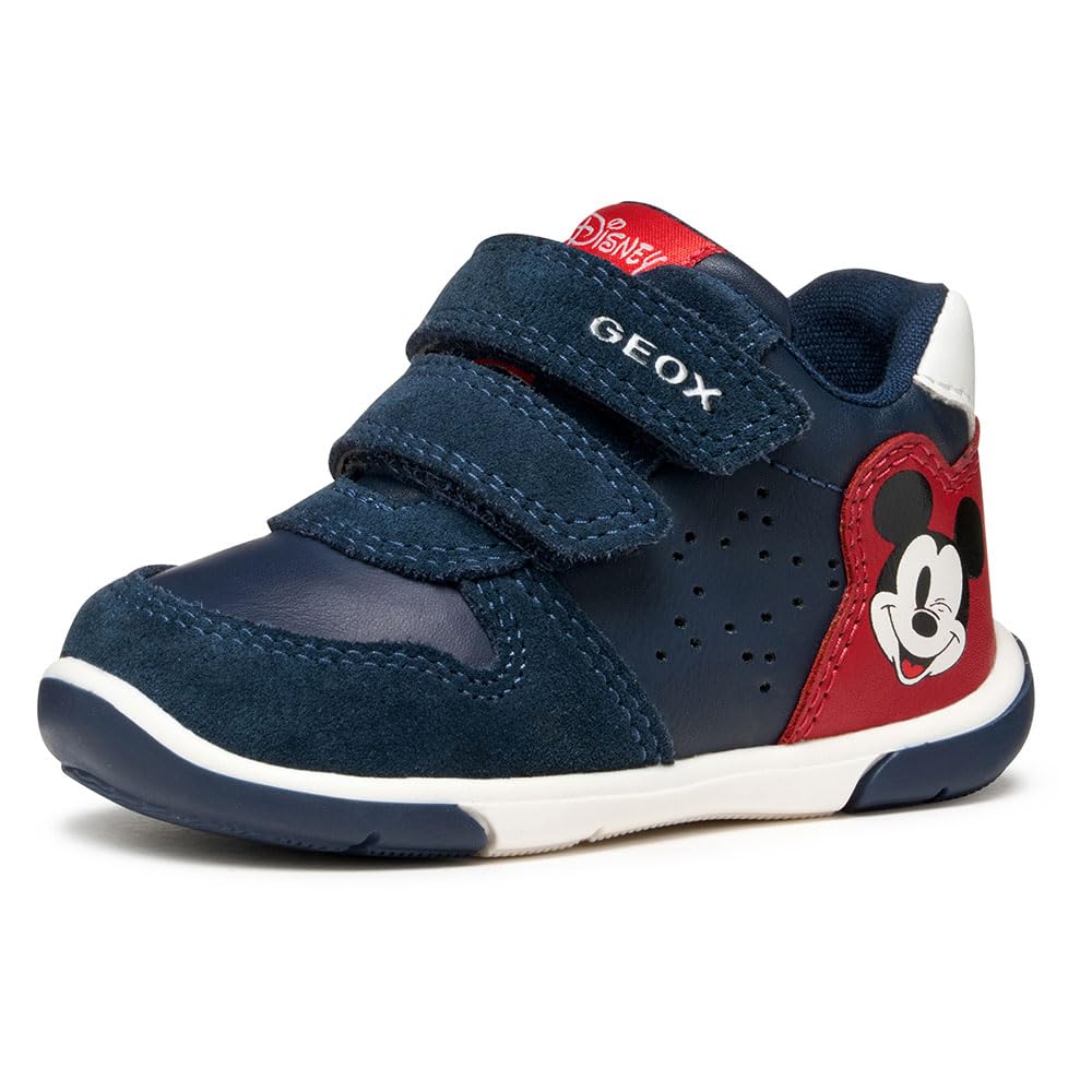 Geox B Zapito Boy, First Walker Shoe Bimbo 0-24, Marina Rossa, 23 EU