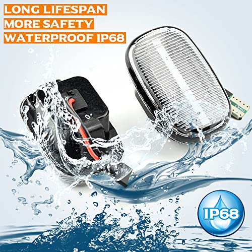 QKLsudua 1 paio luci di direzione del parafango