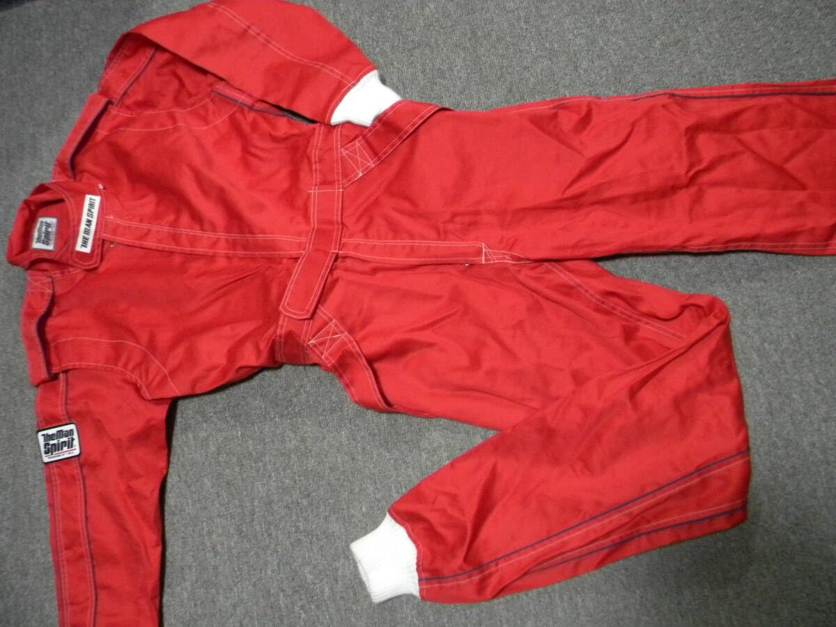 Amazon.co.jp: THE MAN SPIRIT レーシングスーツ つなぎ Mサイズ : 車